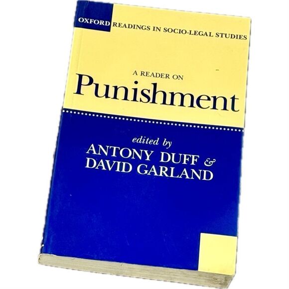 A Reader On Punishment (Oxford Readings In Socio-Legal Studies)
Paperback Book - Picture 1 of 3